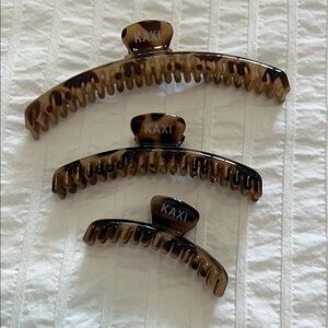 KAXI Hold Everything Claw - Tortoise Shell Hair Clip Set